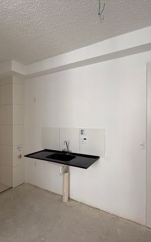 Apartamento à venda com 36m², 2 quartos e sem vaga Apartamento à venda com 36m², 2 quartos e sem vagaCozinha