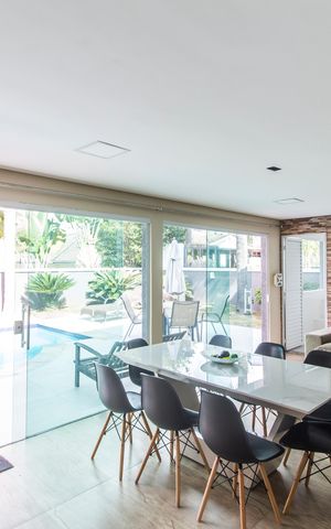 Casa de condomínio para alugar com 360m², 4 quartos e 6 vagas Casa de condomínio para alugar com 360m², 4 quartos e 6 vagasVaranda gourmet