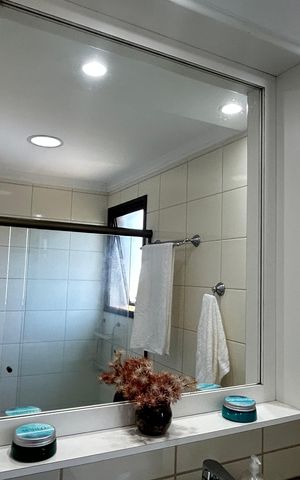 Apartamento à venda com 136m², 3 quartos e 4 vagas Apartamento à venda com 136m², 3 quartos e 4 vagasBanheiro da Suíte 3