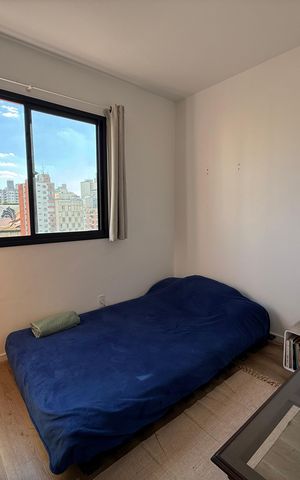 Studio à venda com 28m², 1 quarto e sem vaga Studio à venda com 28m², 1 quarto e sem vagaQuarto