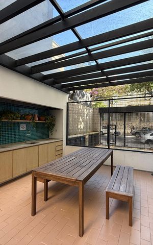 Studio à venda com 28m², 1 quarto e sem vaga Studio à venda com 28m², 1 quarto e sem vagaÁrea comum - Churrasqueira
