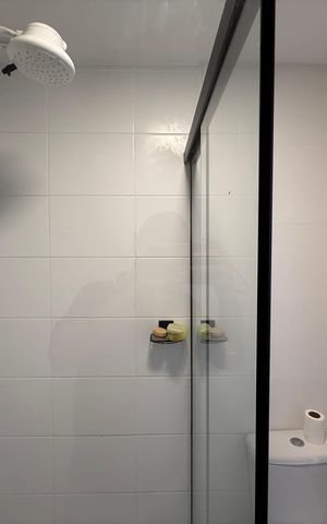 Studio à venda com 28m², 1 quarto e sem vaga Studio à venda com 28m², 1 quarto e sem vagaBanheiro