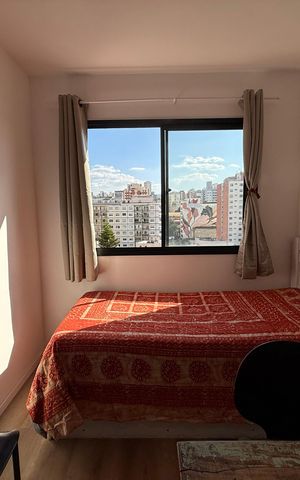 Studio à venda com 28m², 1 quarto e sem vaga Studio à venda com 28m², 1 quarto e sem vagaEstar/Jantar/Quarto