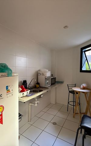 Studio à venda com 28m², 1 quarto e sem vaga Studio à venda com 28m², 1 quarto e sem vagaCopa