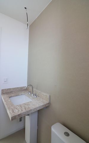 Apartamento à venda com 76m², 3 quartos e 2 vagasQuarto 1 - Suíte Banheiro 