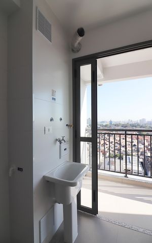 Apartamento à venda com 76m², 3 quartos e 2 vagasCozinha e Área de Serviço