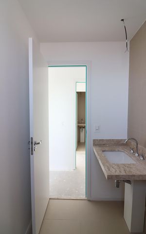 Apartamento à venda com 76m², 3 quartos e 2 vagasQuarto 1 - Suíte Banheiro 