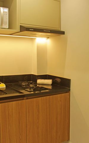 Studio para alugar com 35m², 1 quarto e 1 vaga Studio para alugar com 35m², 1 quarto e 1 vagaCozinha e Área de Serviço