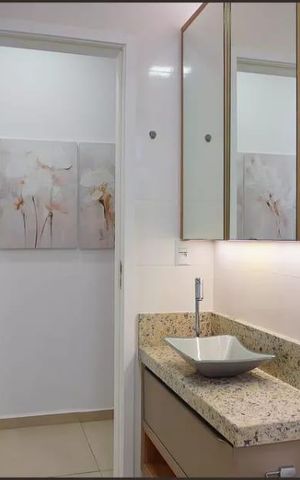 Apartamento para alugar com 65m², 2 quartos e 1 vaga Apartamento para alugar com 65m², 2 quartos e 1 vagaBanheiro