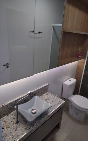 Apartamento para alugar com 65m², 2 quartos e 1 vaga Apartamento para alugar com 65m², 2 quartos e 1 vagaBanheiro