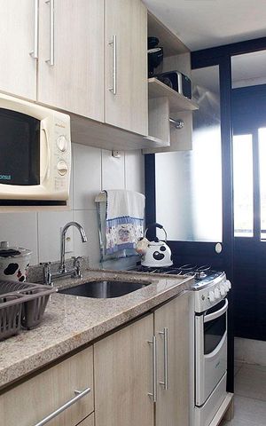 Apartamento para alugar com 30m², 1 quarto e 1 vagaCozinha + Área de Serviço
