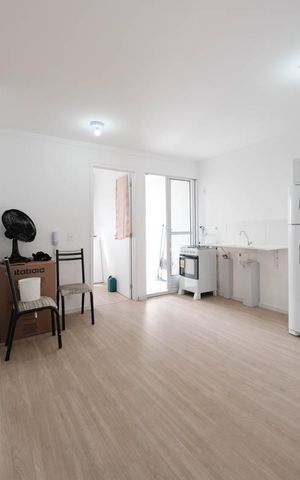 Apartamento à venda com 39m², 2 quartos e 1 vagaSala/Cozinha