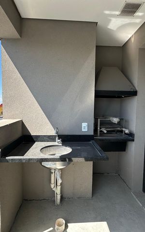 Apartamento à venda com 70m², 2 quartos e 1 vagaChurrasqueira
