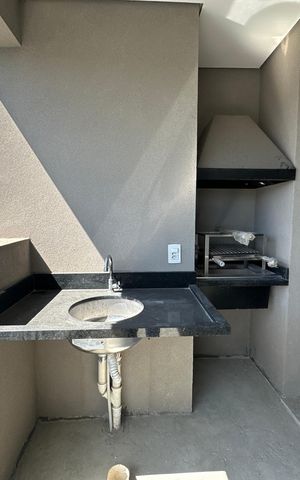 Apartamento à venda com 70m², 2 quartos e 1 vagaChurrasqueira