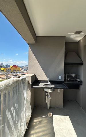 Apartamento à venda com 70m², 2 quartos e 1 vagaChurrasqueira
