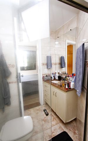 Apartamento à venda com 105m², 3 quartos e 2 vagasBanheiro da Suíte