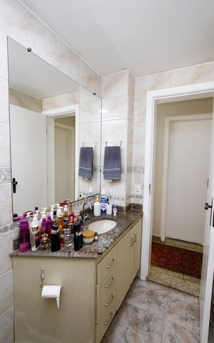 Apartamento à venda com 105m², 3 quartos e 2 vagasBanheiro Social