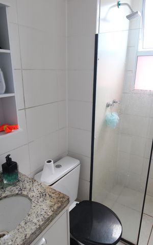 Apartamento à venda com 45m², 2 quartos e 1 vagaBanheiro social