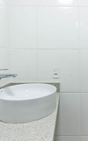 Apartamento à venda com 25m², 1 quarto e sem vaga Apartamento à venda com 25m², 1 quarto e sem vagaBanheiro da Suíte