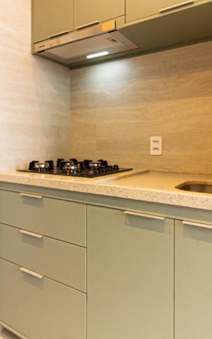 Apartamento à venda com 25m², 1 quarto e sem vaga Apartamento à venda com 25m², 1 quarto e sem vagaCozinha / Área de Serviço