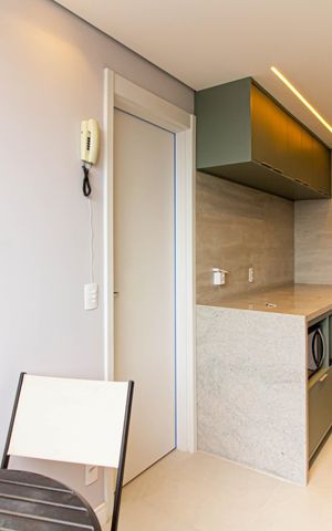 Apartamento à venda com 25m², 1 quarto e sem vaga Apartamento à venda com 25m², 1 quarto e sem vagaSala