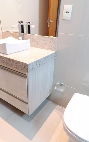 Casa para alugar com 200m², 3 quartos e 3 vagasBanheiro do Quarto 1