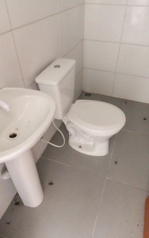 Studio para alugar com 30m², 1 quarto e sem vaga Studio para alugar com 30m², 1 quarto e sem vagaBanheiro