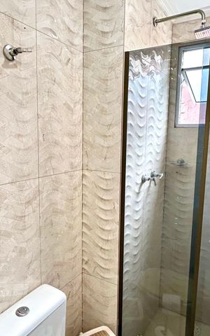 Apartamento à venda com 62m², 2 quartos e 1 vaga Apartamento à venda com 62m², 2 quartos e 1 vagaBanheiro 1