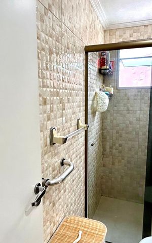 Apartamento à venda com 62m², 2 quartos e 1 vaga Apartamento à venda com 62m², 2 quartos e 1 vagaBanheiro da Suíte
