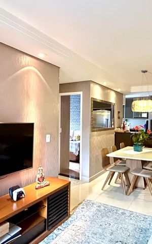 Apartamento à venda com 62m², 2 quartos e 1 vaga Apartamento à venda com 62m², 2 quartos e 1 vagaSala