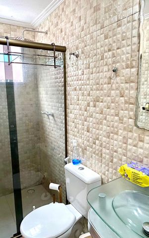 Apartamento à venda com 62m², 2 quartos e 1 vaga Apartamento à venda com 62m², 2 quartos e 1 vagaBanheiro da Suíte