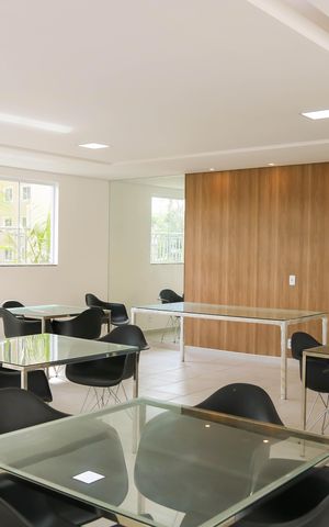 Apartamento à venda com 56m², 2 quartos e sem vaga Apartamento à venda com 56m², 2 quartos e sem vagaÁrea comum - Salão de festas