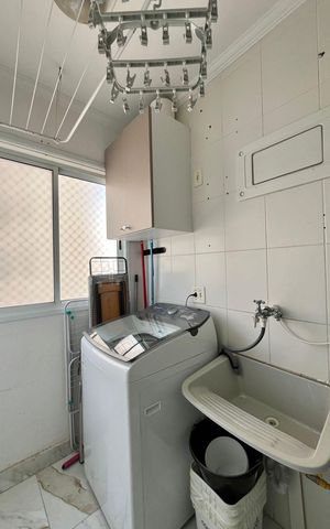 Apartamento à venda com 56m², 2 quartos e 1 vaga Apartamento à venda com 56m², 2 quartos e 1 vagaÁrea de Serviço