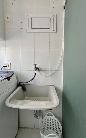 Apartamento à venda com 56m², 2 quartos e 1 vaga Apartamento à venda com 56m², 2 quartos e 1 vagaÁrea de Serviço