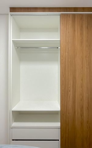 Studio para alugar com 34m², 1 quarto e sem vaga Studio para alugar com 34m², 1 quarto e sem vagaArmários