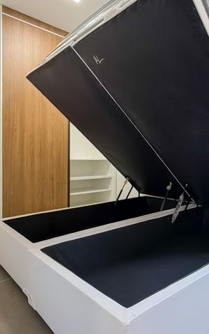 Studio para alugar com 34m², 1 quarto e sem vaga Studio para alugar com 34m², 1 quarto e sem vagaArmários
