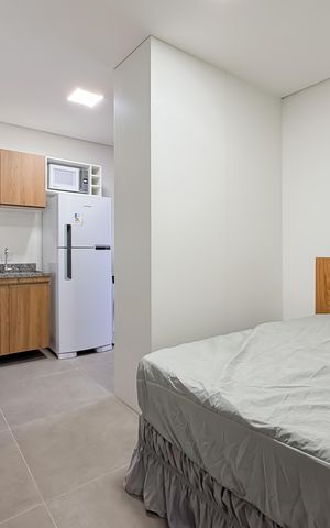 Studio para alugar com 34m², 1 quarto e sem vaga Studio para alugar com 34m², 1 quarto e sem vagaStudio