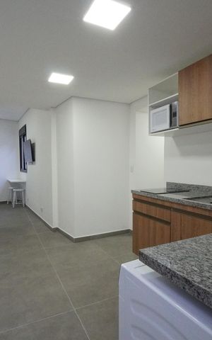 Studio para alugar com 34m², 1 quarto e sem vagaCozinha