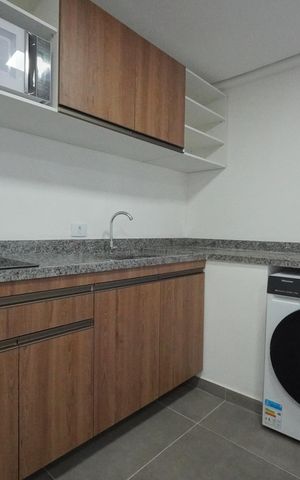 Studio para alugar com 34m², 1 quarto e sem vagaCozinha