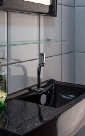 Casa à venda com 375m², 3 quartos e 4 vagasBanheiro da Área gourmet