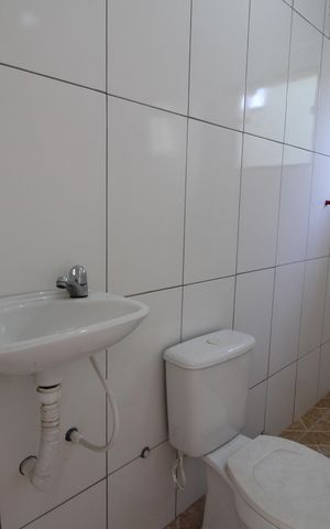 Casa de condomínio à venda com 125m², 3 quartos e 1 vagaBanheiro Social 1