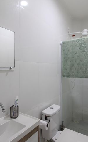 Casa de condomínio à venda com 125m², 3 quartos e 1 vagaBanheiro Social 2