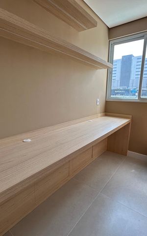 Apartamento para alugar com 45m², 1 quarto e 1 vaga Apartamento para alugar com 45m², 1 quarto e 1 vagaEscritório
