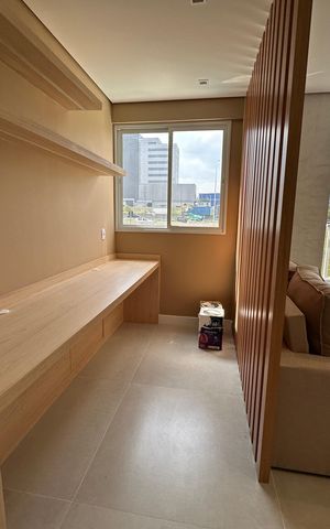 Apartamento para alugar com 45m², 1 quarto e 1 vaga Apartamento para alugar com 45m², 1 quarto e 1 vagaEscritório