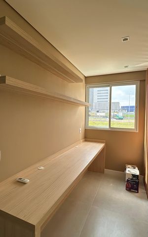 Apartamento para alugar com 45m², 1 quarto e 1 vaga Apartamento para alugar com 45m², 1 quarto e 1 vagaEscritório