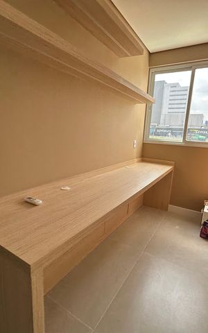 Apartamento para alugar com 45m², 1 quarto e 1 vaga Apartamento para alugar com 45m², 1 quarto e 1 vagaEscritório