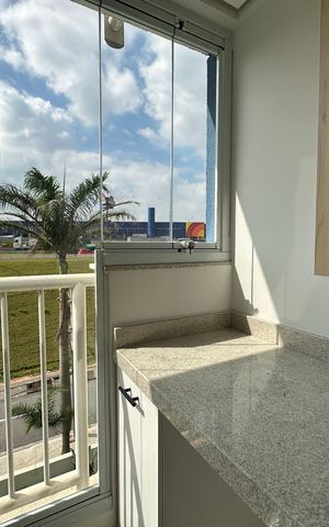 Apartamento para alugar com 45m², 1 quarto e 1 vaga Apartamento para alugar com 45m², 1 quarto e 1 vagaÁrea de Serviço