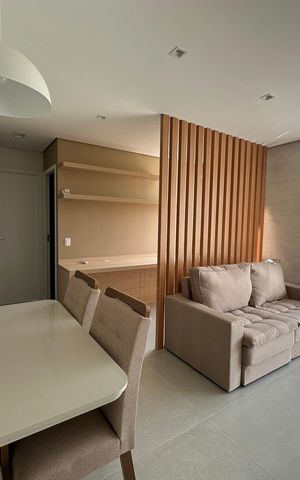Apartamento para alugar com 45m², 1 quarto e 1 vaga Apartamento para alugar com 45m², 1 quarto e 1 vagaSala