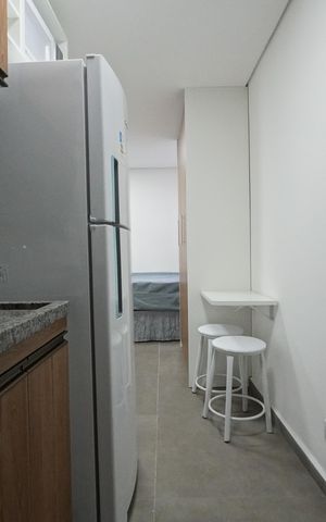 Studio para alugar com 18m², 1 quarto e sem vagaCozinha