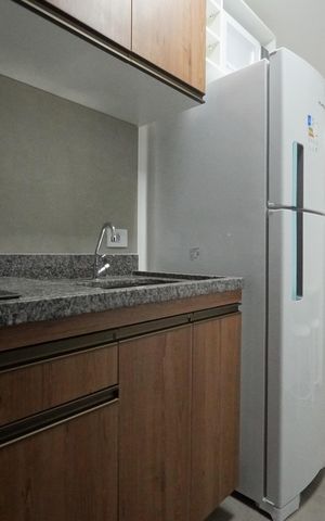 Studio para alugar com 18m², 1 quarto e sem vagaCozinha